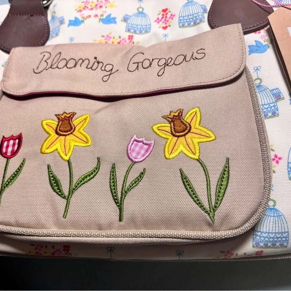 Flights of Fancy Birdcage diaper Bag